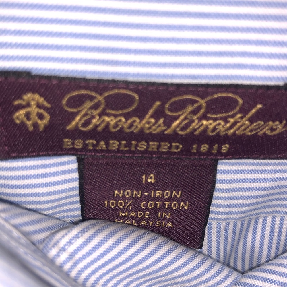 Brooks Brothers non-iron button down